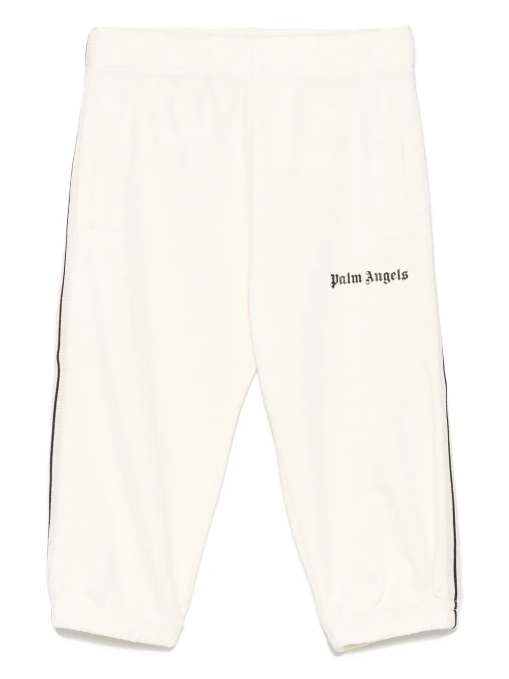 Palm Angels Kids Trainingsbroek met logoprint Beige
