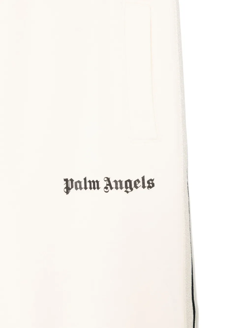 Palm Angels Kids Trainingsbroek met logoprint Beige