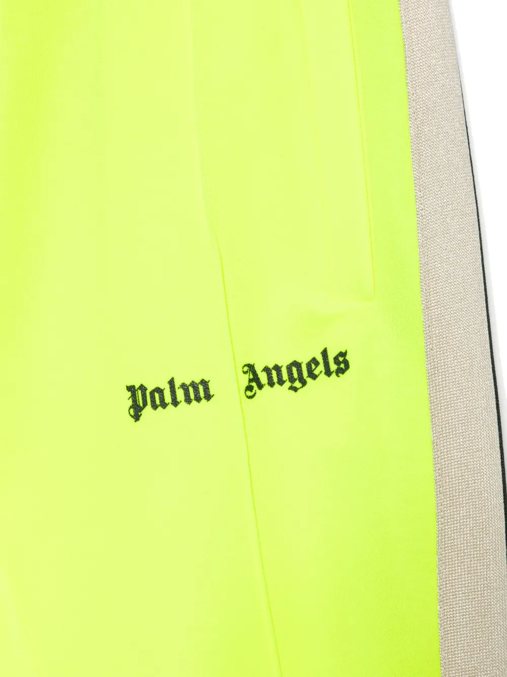 Palm Angels Kids Trainingsbroek met logoprint Geel