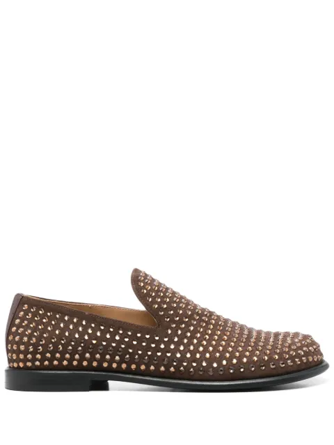 JW Anderson mocasines con detalles de cristal