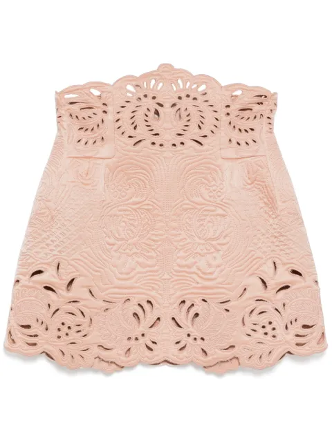 Ermanno Scervino vestido midi con bordado floral