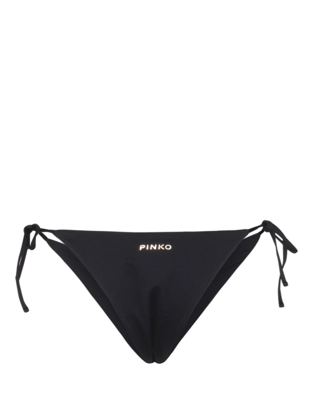 PINKO tie bikini bottoms - Zwart