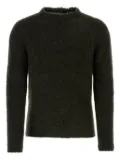 Ten C mock-neck sweater - Green