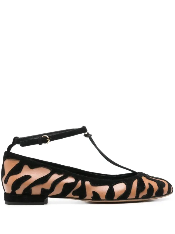 Ulla Johnson Poline Ballerina Shoes in Brown