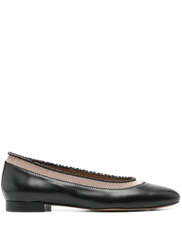 Ulla Johnson Elise Ballerina Shoes in Black
