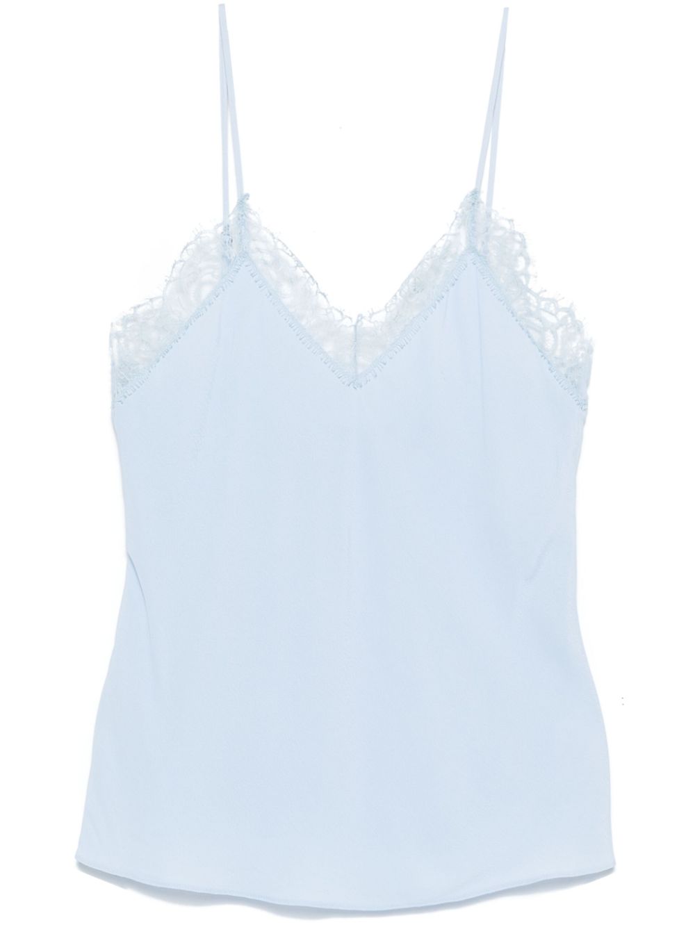 Patrizia Pepe Tanktop met veters Blauw