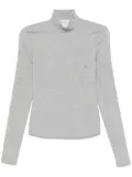 Patrizia Pepe mélange-effect top - Grey