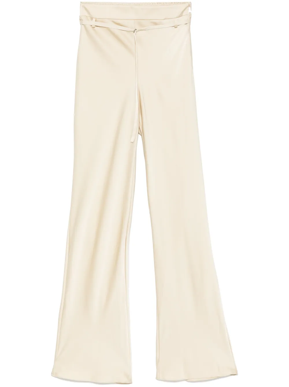 Patrizia Pepe Satijnen broek Beige