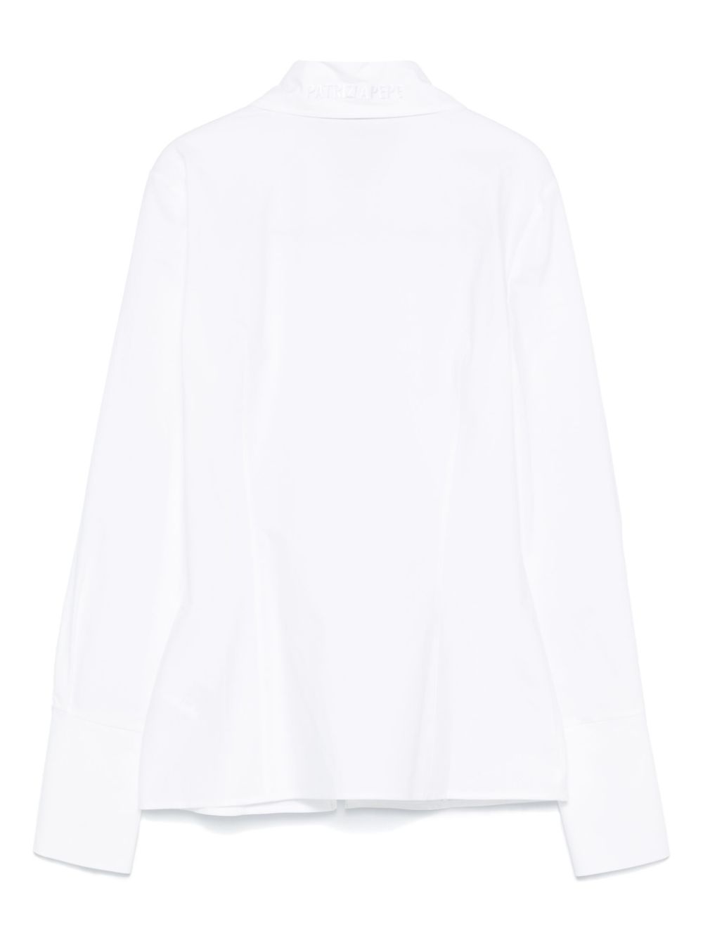 Patrizia Pepe zip shirt - Wit