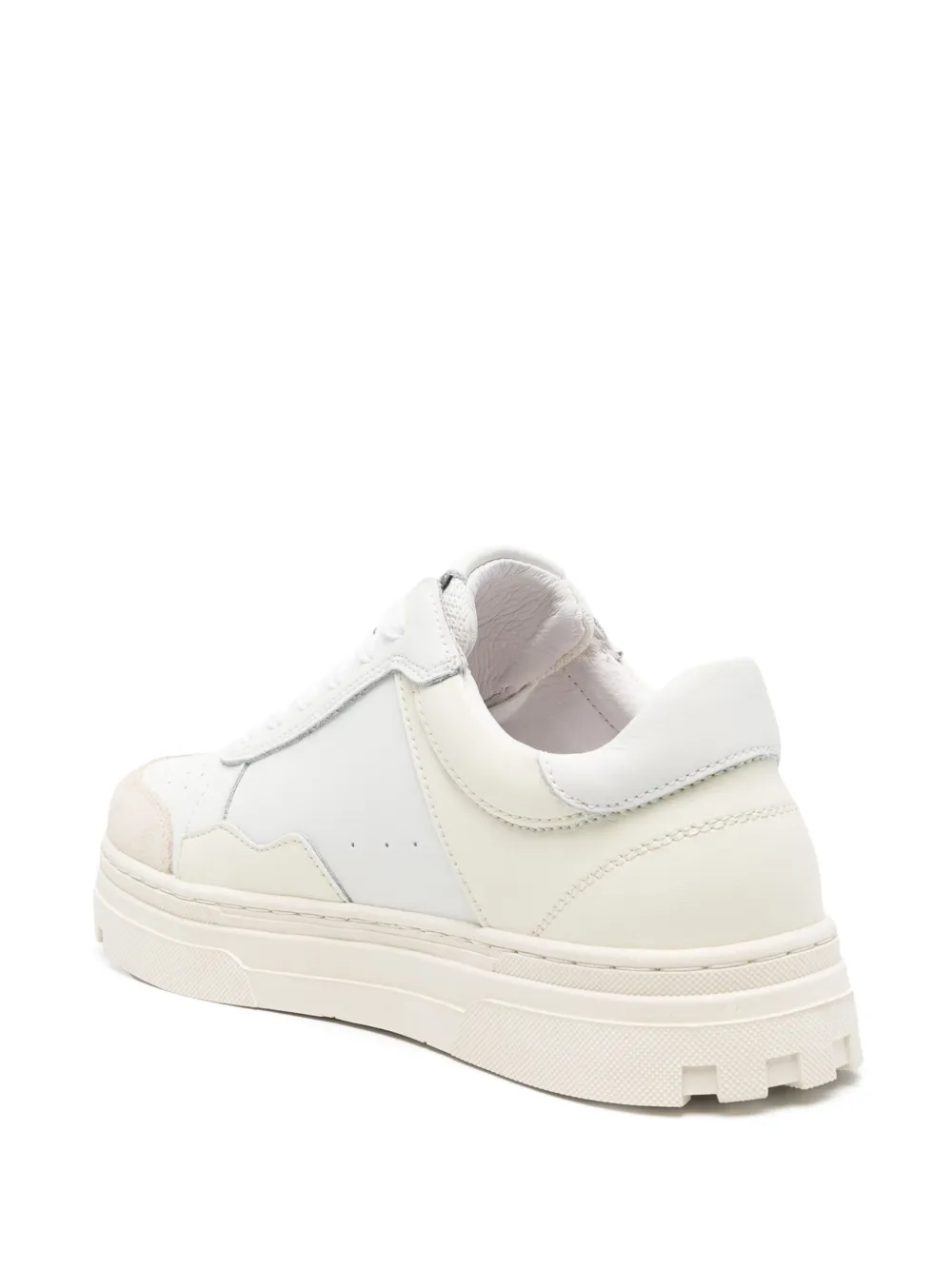 Patrizia Pepe Leren sneakers Wit