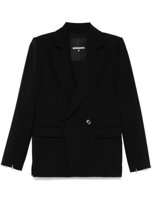 Blazer à fentes latérales - Patrizia Pepe - Modalova