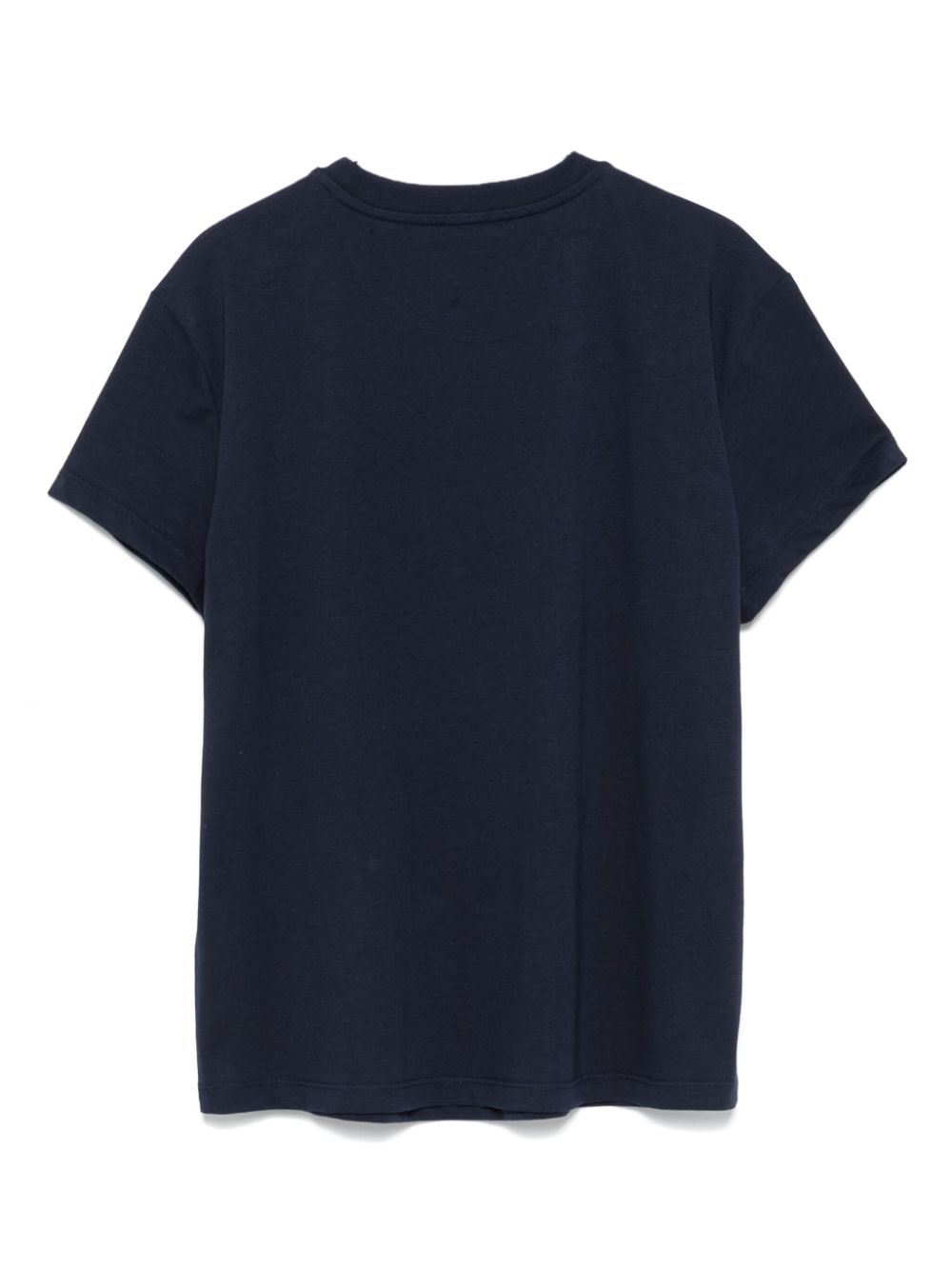 Patrizia Pepe rubberised-logo T-shirt - Blauw