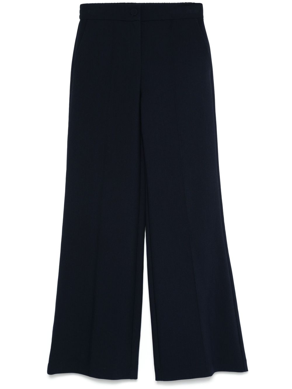 Patrizia Pepe boyfriend-cut trousers - Blue