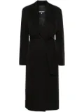 Patrizia Pepe belted coat - Black