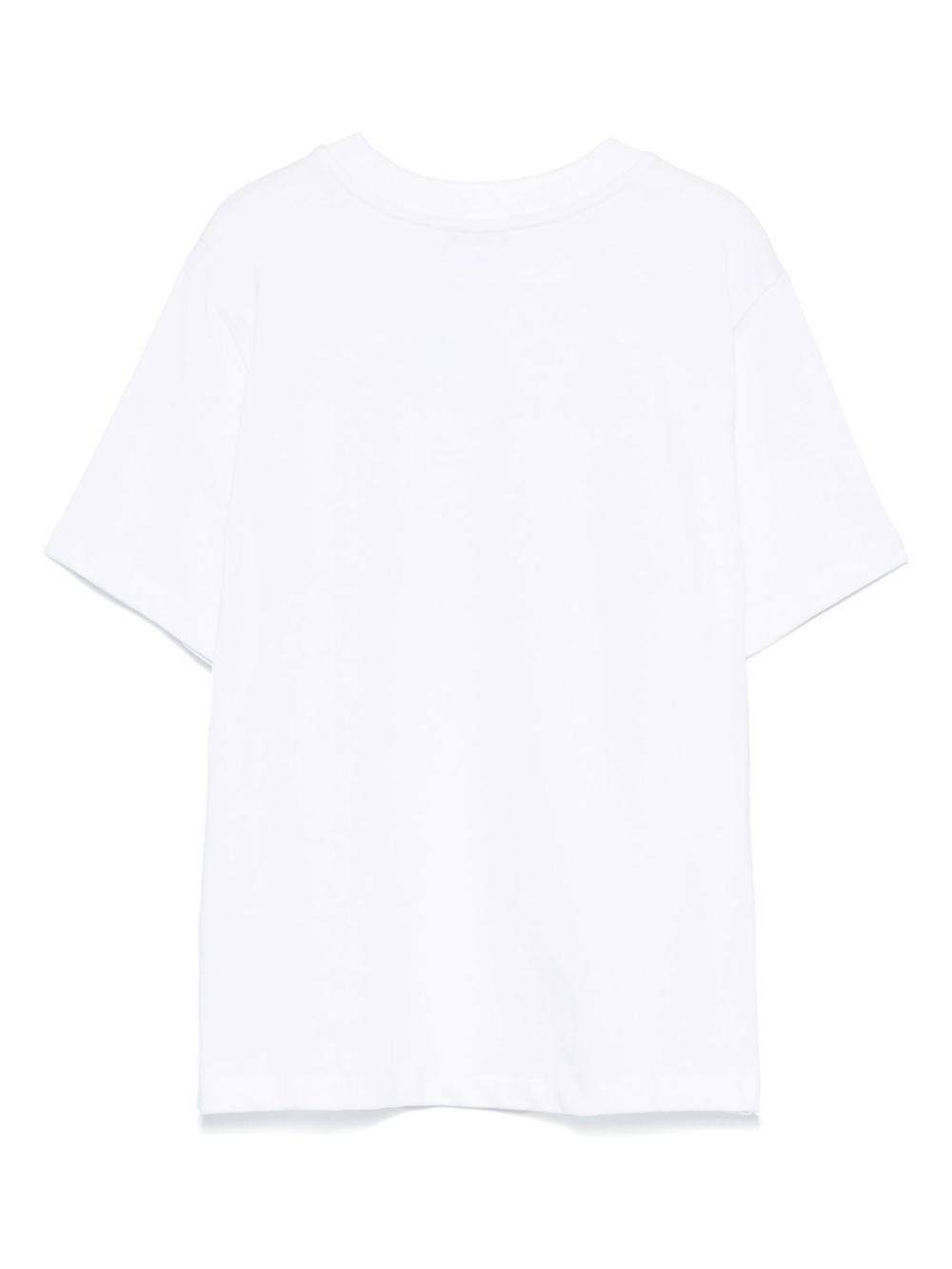 Patrizia Pepe embossed-slogan T-shirt - Wit