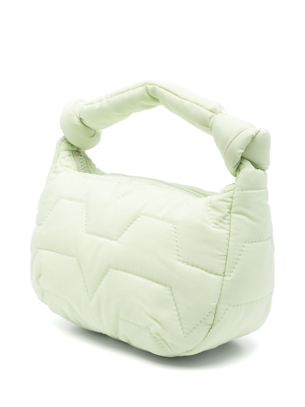 Patrizia Pepe quilted tote bag - Groen