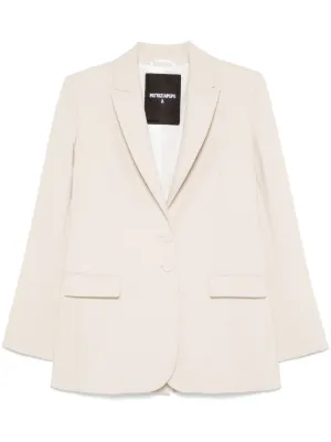 Patrizia Pepe Kurz-Blazer creme selling Business-Look