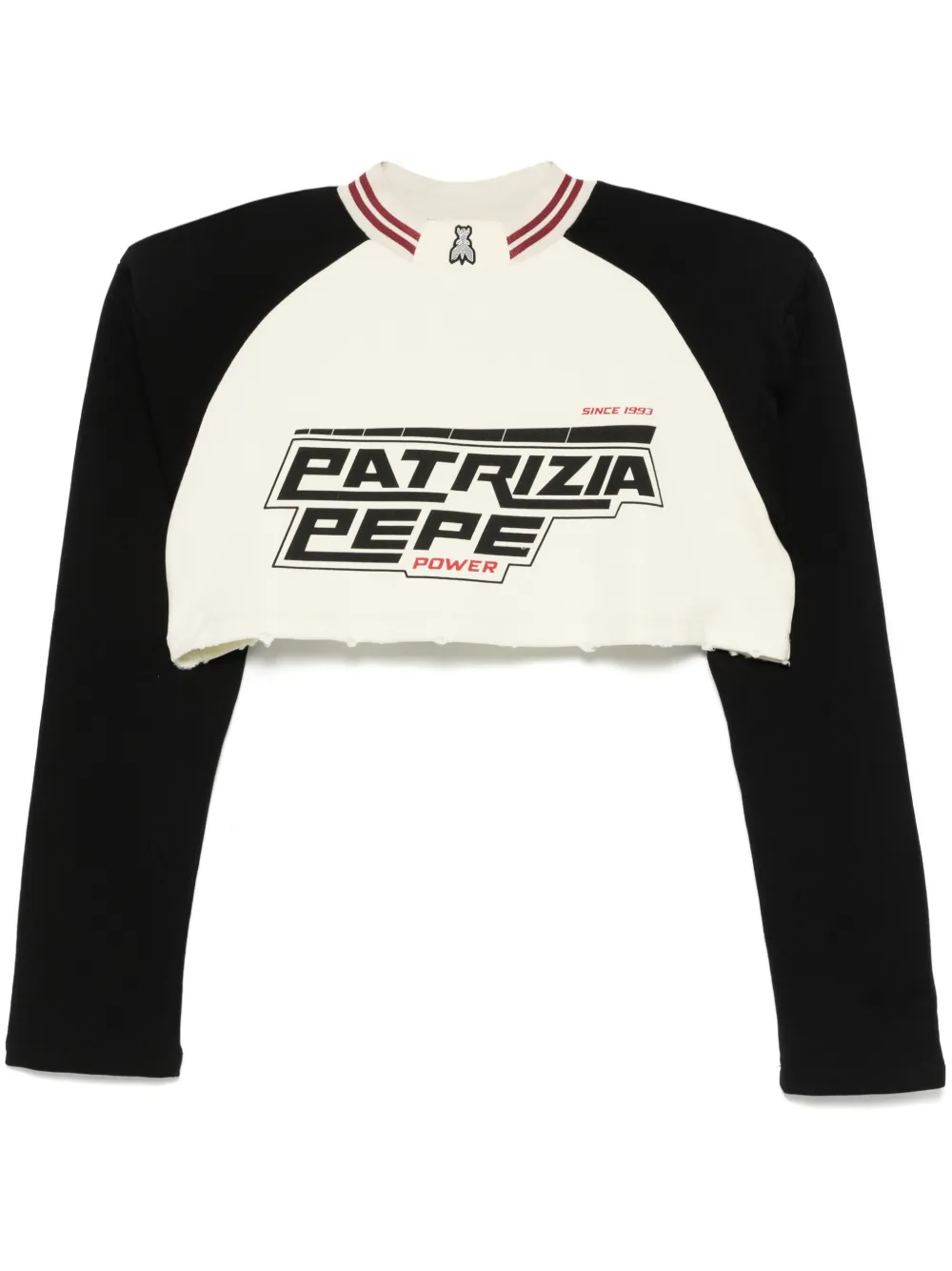 Patrizia Pepe Racing sweater Beige