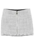 Patrizia Pepe tweed mini skirt - Grey