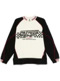 Patrizia Pepe Racing sweatshirt - Neutrals