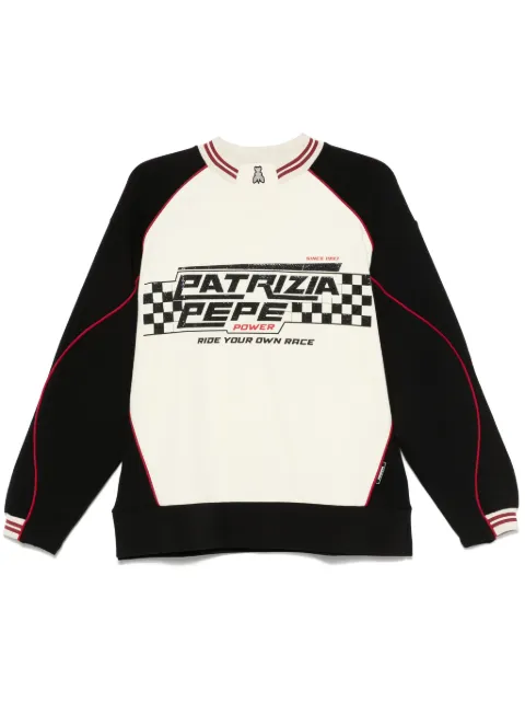Patrizia Pepe Racing sweatshirt