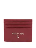 Patrizia Pepe leather cardholder - Red