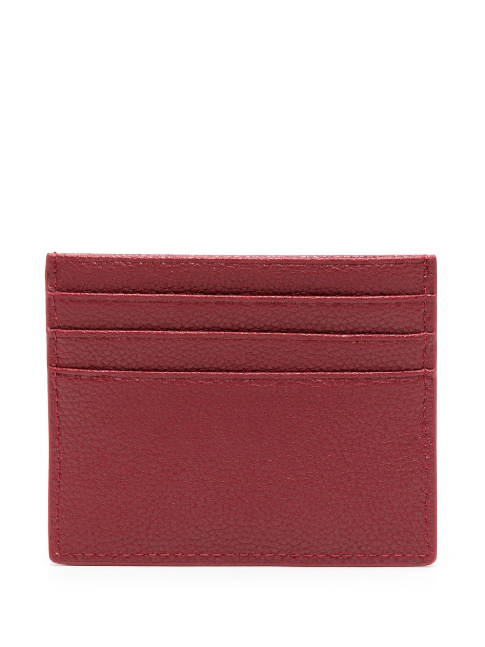 Patrizia Pepe leather cardholder - Rood