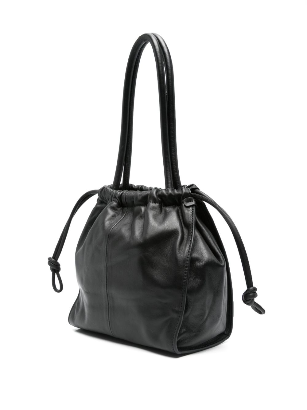 Patrizia Pepe Soft Rock tote bag - Zwart