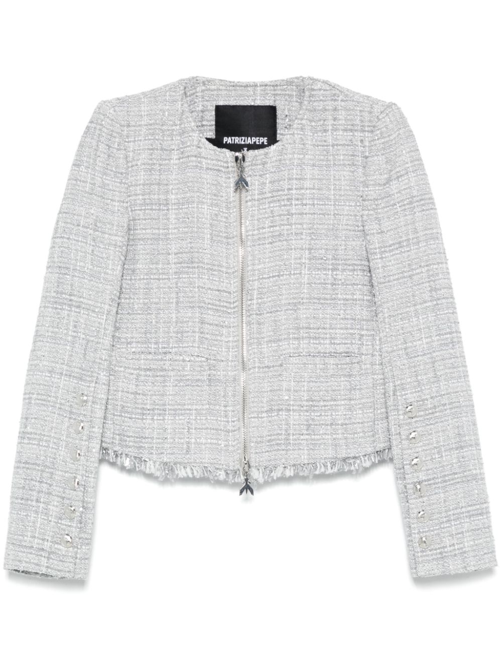 Patrizia Pepe tweed jacket - Grey