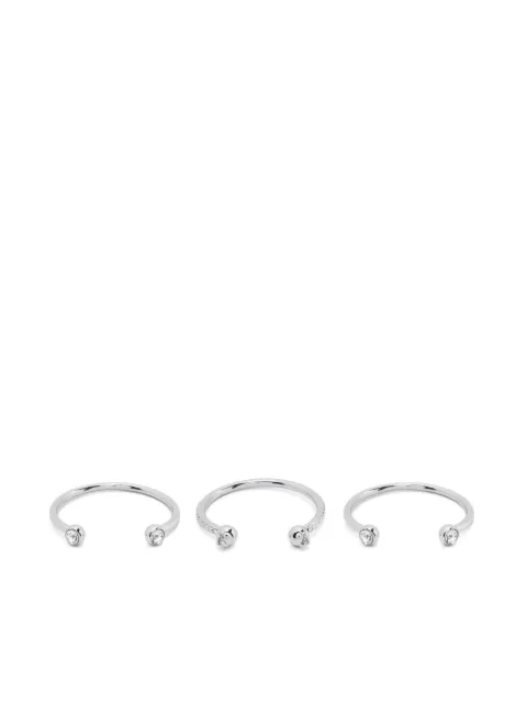 Patrizia Pepe piercing bracelets (set of three)