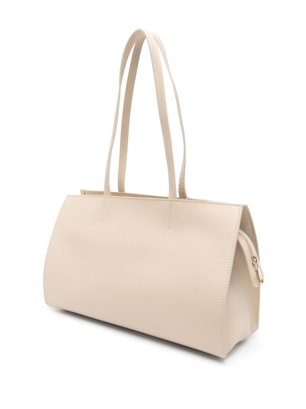 Patrizia Pepe leather tote bag - Beige