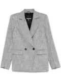 Patrizia Pepe checked blazer - Grey