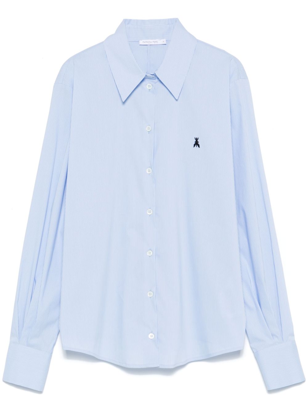 Patrizia Pepe Gestreept blouse Blauw