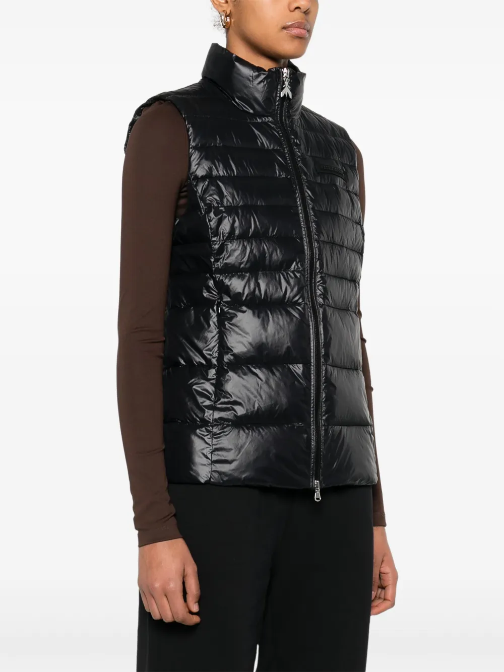 PATRIZIA PEPE LOGO-PATCH GILET