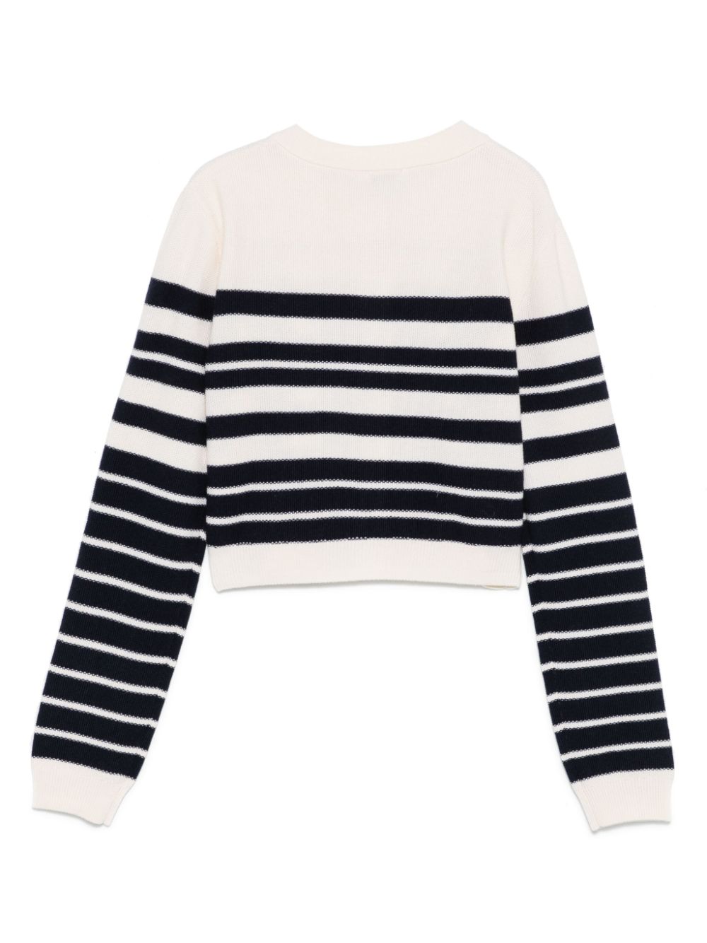 Patrizia Pepe striped cardigan - Beige