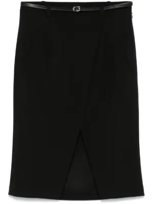 ミニスカート PATRIZIA PEPE Women Mid Skirts 8G0447 A545K103 Black Patrizia Pepe PATRIZIA PEPE Women Mid Skirts 8G0447 A545K103