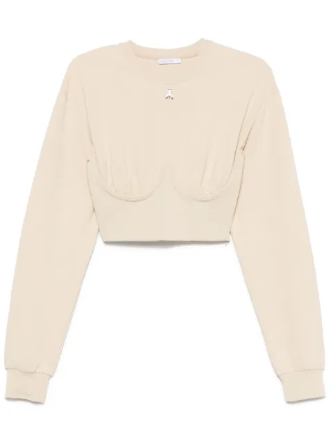 Patrizia Pepe cropped sweatshirt 