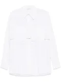 Patrizia Pepe zipped shirt - White