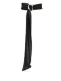 Patrizia Pepe jeweled sash - Black