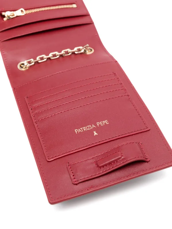 Patrizia Pepe Leather Wallet Red FARFETCH PH