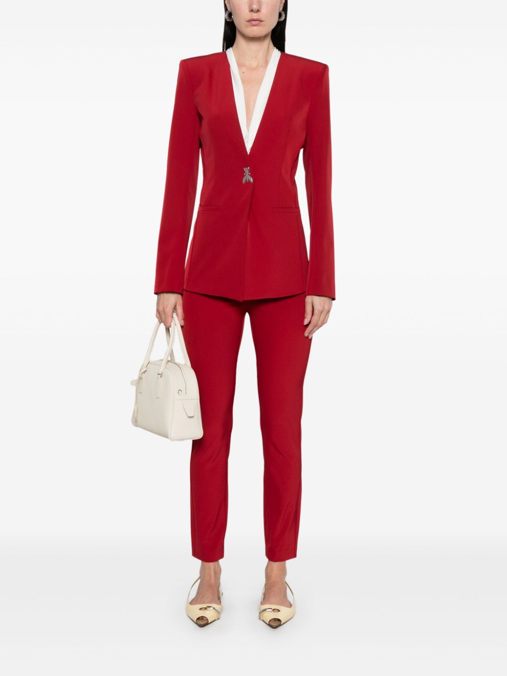 Patrizia Pepe Blazer met patroon - Rood