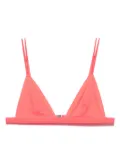 Patrizia Pepe Fly-motif bra - Pink
