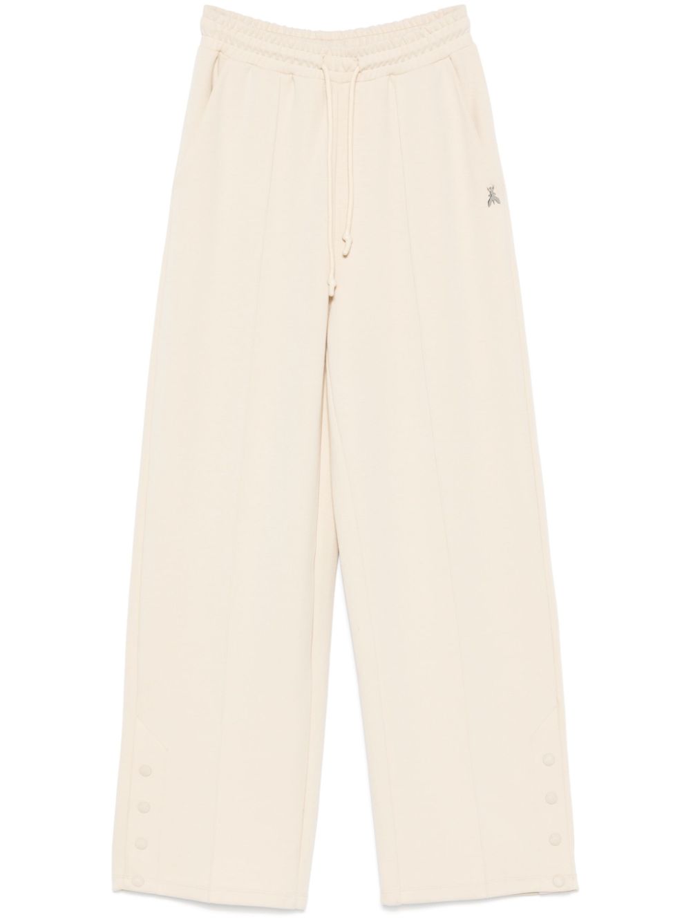 Patrizia Pepe raised-seam track trousers - Neutrals