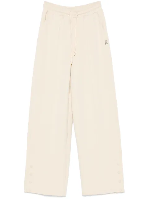 Patrizia Pepe raised-seam track trousers