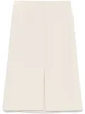 Patrizia Pepe flared midi skirt - Neutrals
