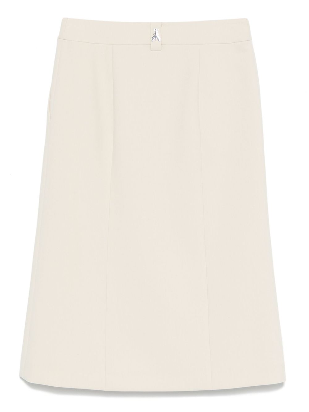 Patrizia Pepe flared midi skirt - Beige