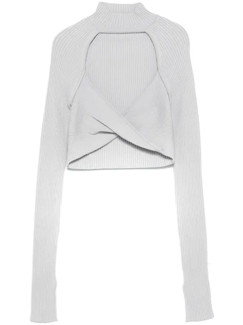 Pull à design torsadé - Patrizia Pepe - Modalova