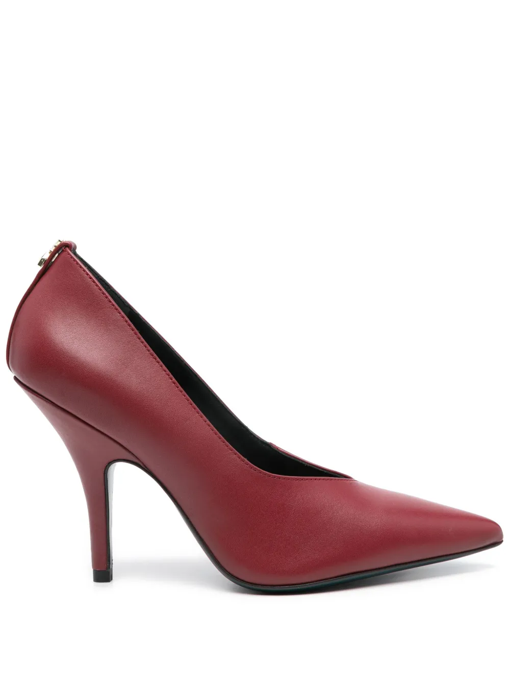 Patrizia Pepe 80mm leather pumps Red