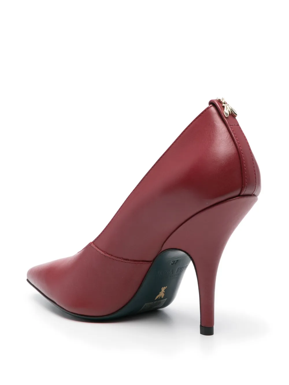 Patrizia Pepe 80mm leather pumps Red