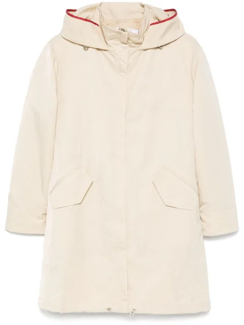 Patrizia Pepe hooded parka coat